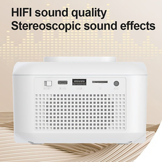 Smart Wireless Clock Speaker with USB Charging - Ideal Bedroom Timekeeper & Sound System - CLIP GADGETS