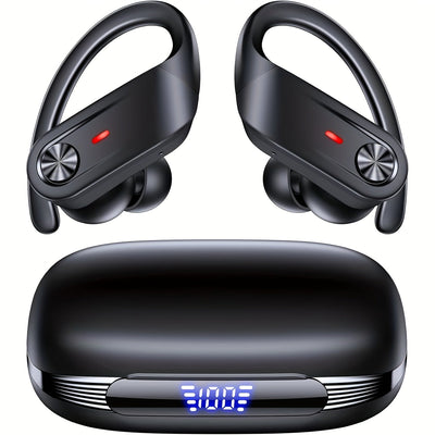 Premium Wireless Earbuds with Deep Bass & Mic for Sports - CLIP GADGETS