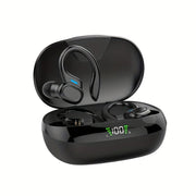 Ultimate Wireless Earphones with Charging Display & Mic, Auto Pairing, Long Battery Life - CLIP GADGETS