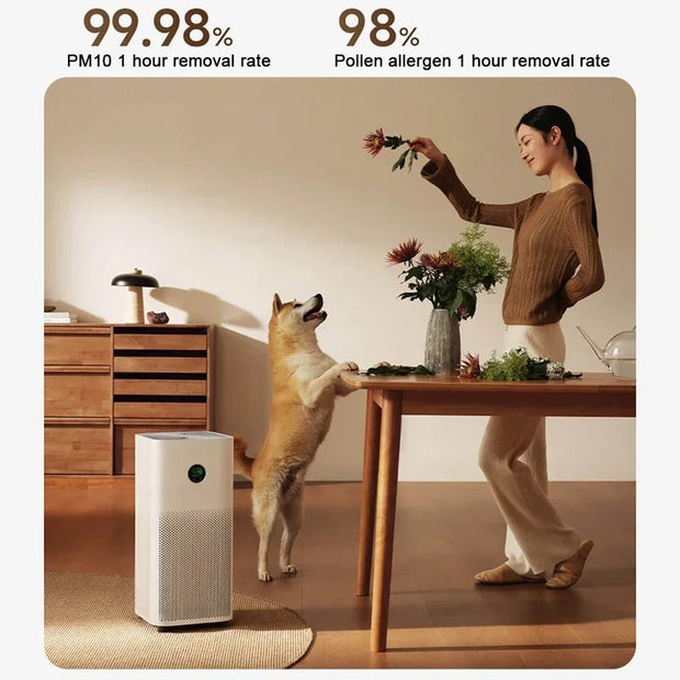 Xiaomi Mijia Air Purifier 5 - Home Allergies Pets Hair Solution, Covers 28-48㎡, CN Version - clip memories