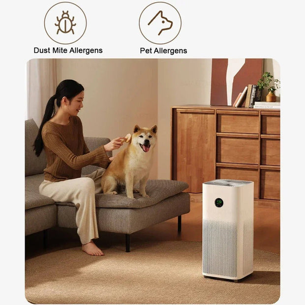 Xiaomi Mijia Air Purifier 5 - Home Allergies Pets Hair Solution, Covers 28-48㎡, CN Version - clip memories