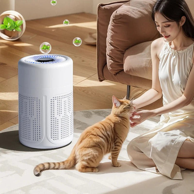 Xiaomi Air Purifier: HEPA Filter & Negative Ion Tech, Eliminates Odors, Smoke & Dust - clip memories