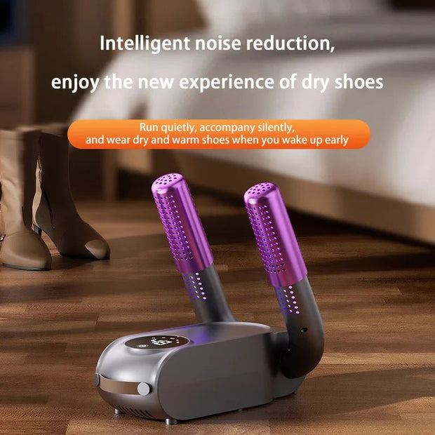 Xiaomi Smart Telescopic Shoe Dryer - Touch Screen Timer, Foldable & Quick Drying Household Heater - clip memories