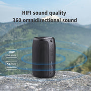 ZEALOT S32 Wireless Speaker - Subwoofer Mode, TWS Stereo, 10W, USB-C Fast Charge,Portable - CLIP GADGETS