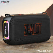 ZEALOT-S85 50W 3D Portable Bluetooth Speaker - Waterproof Outdoor Strap Speaker - CLIP GADGETS